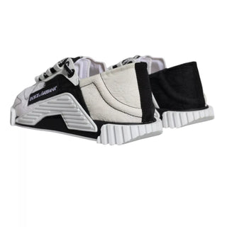 Zapatillas NS1 bajas blancas y negras