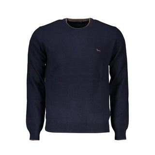 Herren-Strickpullover Viskose Blau