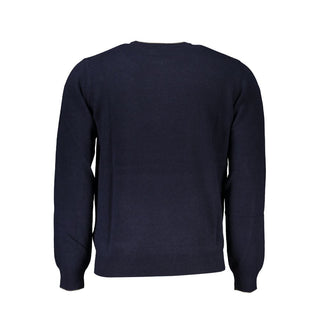 Herren-Strickpullover Viskose Blau