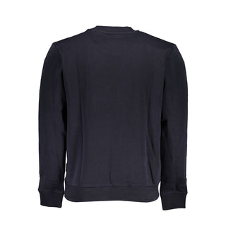 Suéter azul de algodón para hombre
