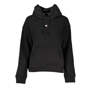 Suéter para mujer de algodón negro