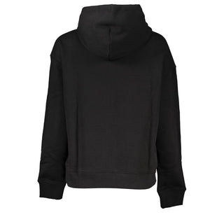 Suéter para mujer de algodón negro