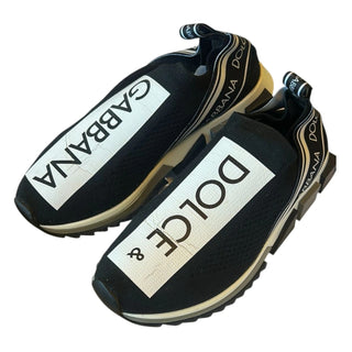 Black White Slip On Sorrento Sneakers Shoes
