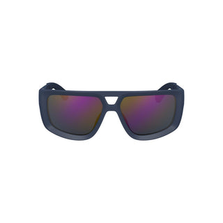 Gafas de sol de plástico inyectado azul para hombre