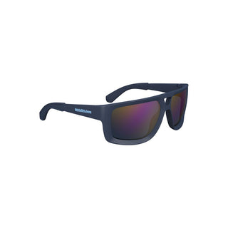 Gafas de sol de plástico inyectado azul para hombre