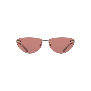 Gafas de sol para mujer de metal rosa  