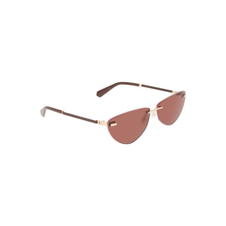 Gafas de sol para mujer de metal rosa  