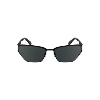 Gafas de sol para mujer de metal negro  