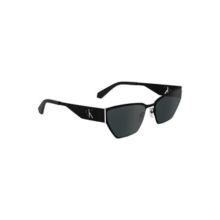 Gafas de sol para mujer de metal negro  