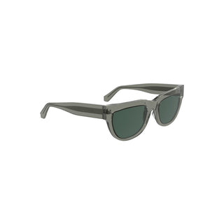 Damen-Sonnenbrille mit grauem Azetatrahmen