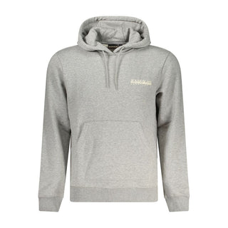 Grigio Cotton Herren-Kapuzenpullover