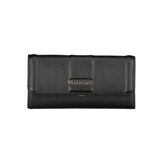 Bolso negro de poliuretano para mujer  