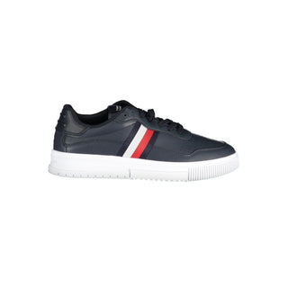 Blu Leder Herren Sneaker