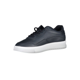 Blu Leder Herren Sneaker