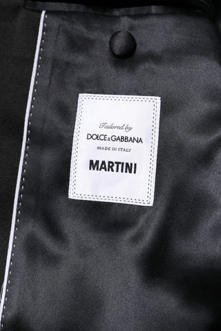 Dark Blue MARTINI Wool Suit 2 Piece Jacket