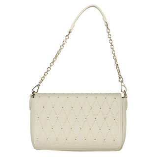 Bianco Polyurethane Women's Bag