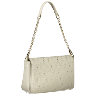 Bianco Polyurethane Women's Bag