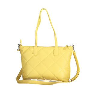 Bolso de mujer de poliuretano amarillo