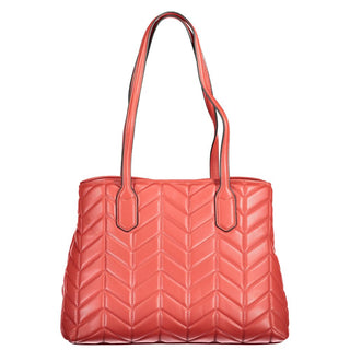 Rosso Polyurethane Women Bag