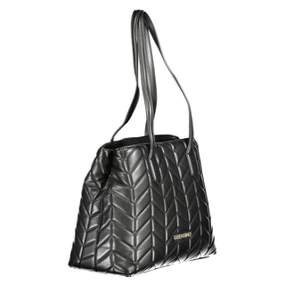 Bolso de mujer de poliuretano negro