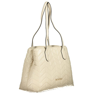 Beige Polyethylen-Handtasche
