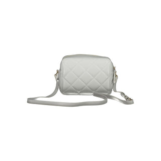 Grey Polyurethane Women Bag