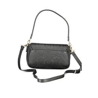Damenhandtasche Nero Poliuretano mit verstellbaren Trägern und Fächern