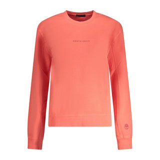 Sudadera para mujer de algodón rosa