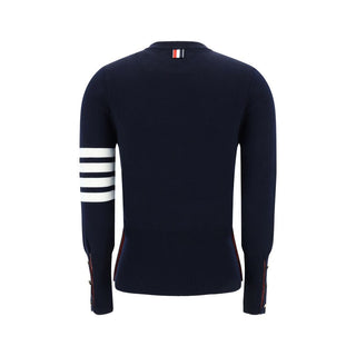 Blauer Woll-Oves-Aries-Kapuzenpullover