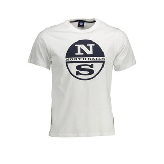 Bianco Baumwoll-Herren-T-Shirt