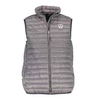 Graue Polyamidjacke