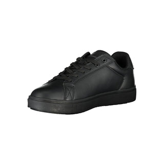 Zapatilla deportiva negra de poliuretano para hombre