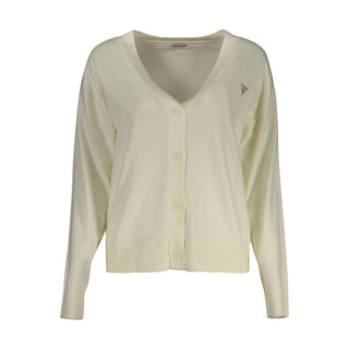 Bianco Polyester Damen-Strickjacke