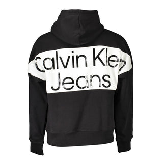 Schwarzes Baumwoll-Sweatshirt für Herren