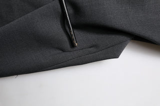 Black Wool Dress Slim Formal Pants