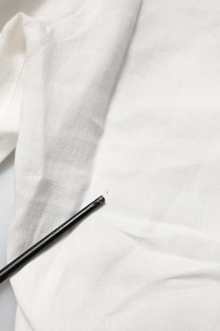 Weißes DG-Kronen-Verzierungs-Kleid Festliches Hemd