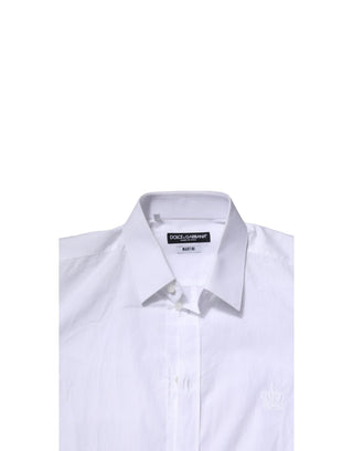 Camisa formal de vestir blanca MARTINI para hombre de manga larga  