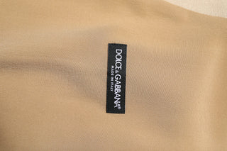 Beige Linen Dress Formal Men Waistcoat Vest