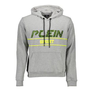 Grigio Cotton Men Sweatshirt