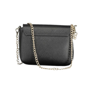 Nero Poliuretano Damen Tasche