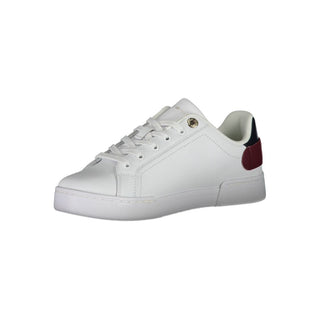 Zapatillas blancas de poliuretano para mujer