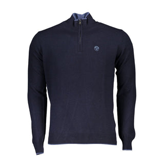 Herrenpullover aus schwarzem Polyamid