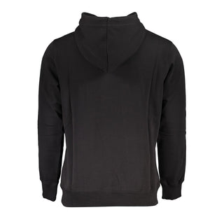 Schwarzes Baumwoll-Sweatshirt für Herren