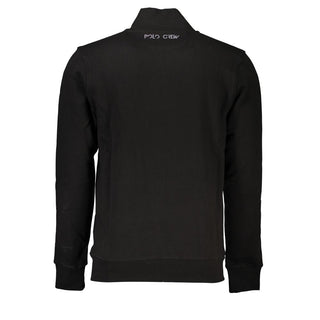 Schwarzes Baumwoll-Sweatshirt für Herren