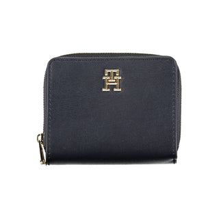 Elegante blaue Brieftasche aus Polyethylen