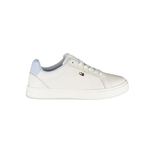 Weiße Leder-Sneaker für Damen