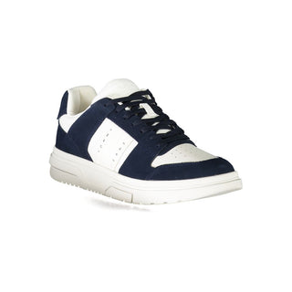 Zapatilla deportiva azul de poliuretano para hombre