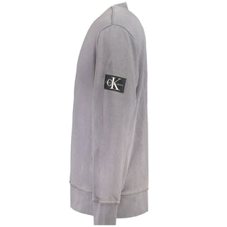 Gray Cotton Men Sweater