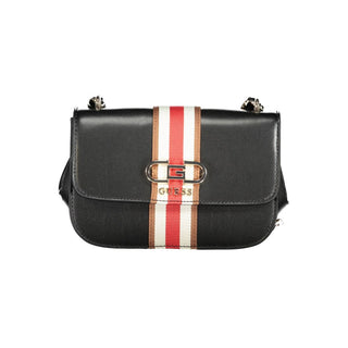 Nero Poliuretano Damenhandtasche