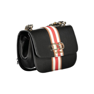 Nero Poliuretano Damenhandtasche